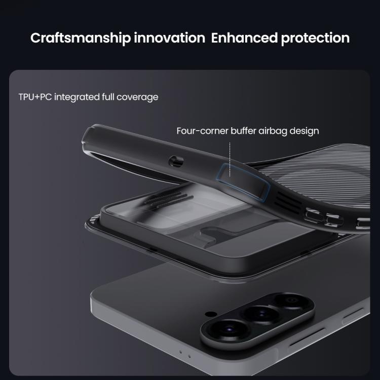 NILLKIN CamShield Pro Custodia magnetica per PC per smartphone, For Samsung Galaxy A57 5G