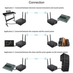 Set trasmettitore e ricevitore audio wireless XLR AU680A, US Plug, EU Plug, UK Plug, AU Plug