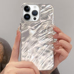 Custodia per telefono con cornice per lenti in strass e design rugoso, For iPhone 12, For iPhone 12 Pro Max, For iPhone 12 Pro, For iPhone 11
