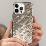 Custodia per telefono con cornice per lenti in strass e design rugoso, For iPhone 12, For iPhone 12 Pro Max, For iPhone 12 Pro, For iPhone 11