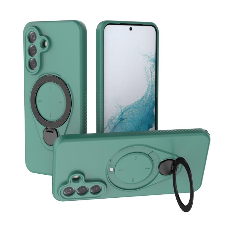 Custodia per telefono Ring Shield MagSafe in TPU con supporto girevole a 360 gradi, For Samsung Galaxy A57 5G, For Samsung Galaxy A37 5G, For Galaxy A17 5G