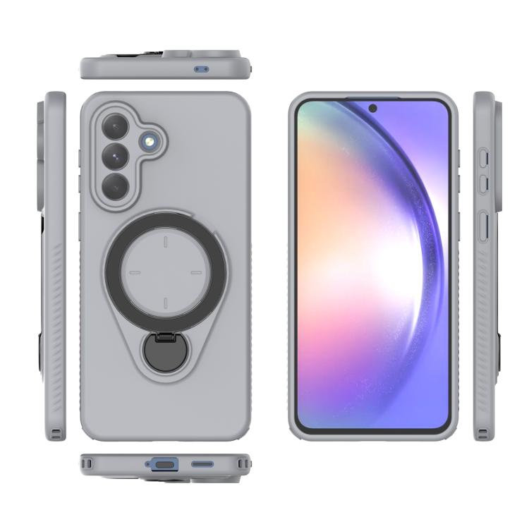 Custodia per telefono Ring Shield MagSafe in TPU con supporto girevole a 360 gradi, For Samsung Galaxy A57 5G, For Samsung Galaxy A37 5G, For Galaxy A17 5G