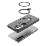 Custodia per telefono Ring Shield MagSafe in TPU con supporto girevole a 360 gradi, For Samsung Galaxy A57 5G, For Samsung Galaxy A37 5G, For Galaxy A17 5G