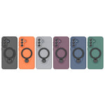 Custodia per telefono Ring Shield MagSafe in TPU con supporto girevole a 360 gradi, For Samsung Galaxy A57 5G, For Samsung Galaxy A37 5G, For Galaxy A17 5G