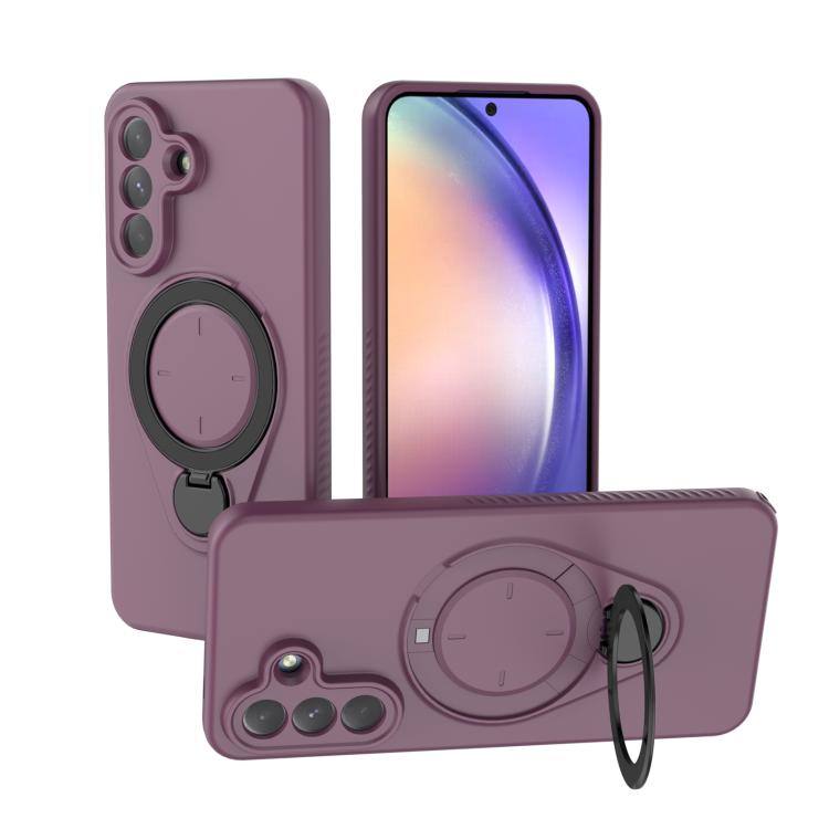 Custodia per telefono Ring Shield MagSafe in TPU con supporto girevole a 360 gradi, For Samsung Galaxy A57 5G, For Samsung Galaxy A37 5G, For Galaxy A17 5G