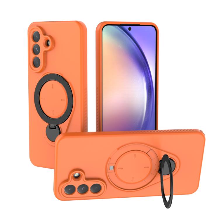 Custodia per telefono Ring Shield MagSafe in TPU con supporto girevole a 360 gradi, For Samsung Galaxy A57 5G, For Samsung Galaxy A37 5G, For Galaxy A17 5G