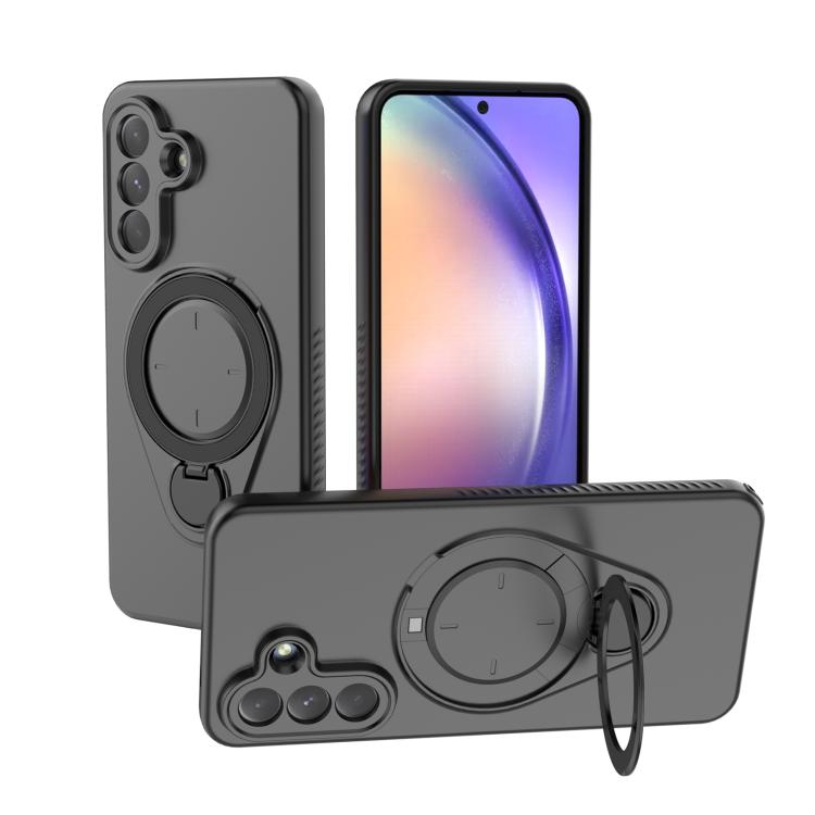 Custodia per telefono Ring Shield MagSafe in TPU con supporto girevole a 360 gradi, For Samsung Galaxy A57 5G, For Samsung Galaxy A37 5G, For Galaxy A17 5G