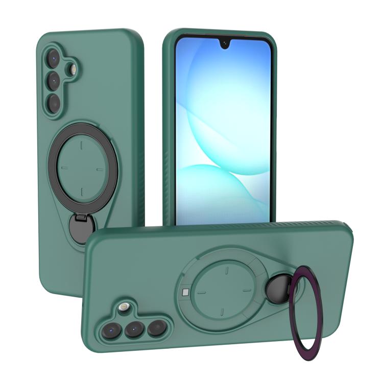 Custodia per telefono Ring Shield MagSafe in TPU con supporto girevole a 360 gradi, For Samsung Galaxy A57 5G, For Samsung Galaxy A37 5G, For Galaxy A17 5G
