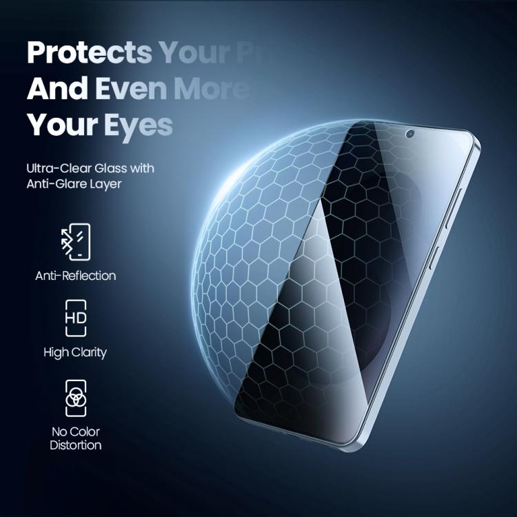 Pellicola protettiva in vetro temperato NILLKIN Guardian Full Coverage Privacy, For Samsung Galaxy S26+ 5G, For Samsung Galaxy S26 Ultra 5G, For Samsung Galaxy S26 5G
