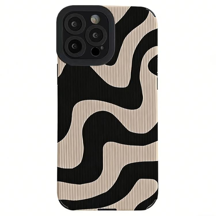 Custodia per telefono in TPU con texture effetto pelle, For iPhone 12 Pro, For iPhone 12 mini, For iPhone 11 Pro Max, For iPhone 11, For iPhone 11 Pro, For iPhone X / XS, For iPhone XR, For iPhone XS Max, For iPhone 8 Plus / 7 Plus                     ...