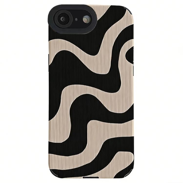 Custodia per telefono in TPU con texture effetto pelle, For iPhone 17e / 16e, For iPhone 17 Pro Max, For iPhone 17 Pro, For iPhone 17, For iPhone Air, For iPhone 16 Pro Max, For iPhone 16 Pro, For iPhone 16 Plus, For iPhone 16, For iPhone 15 Pro Max   ...