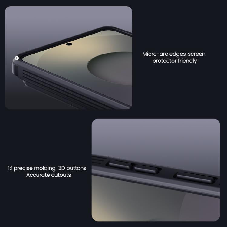 Custodia per telefono NILLKIN Black Mirror Pro Series Camshield per PC, For Samsung Galaxy S26+ 5G, For Samsung Galaxy S26 Ultra 5G, For Samsung Galaxy S26 5G