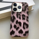 Custodia per telefono in PU con stampa leopardata e texture effetto pelle., For iPhone 13 Pro, For iPhone 13, For iPhone 12, For iPhone 12 Pro Max, For iPhone 12 Pro, For iPhone 11 Pro Max, For iPhone 11, For iPhone 11 Pro