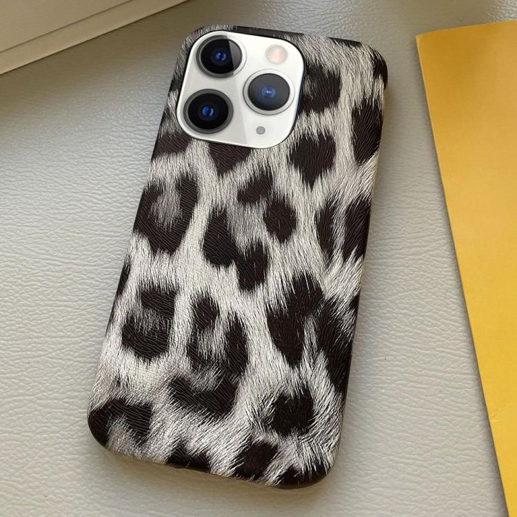 Custodia per telefono in PU con stampa leopardata e texture effetto pelle., For iPhone 13 Pro, For iPhone 13, For iPhone 12, For iPhone 12 Pro Max, For iPhone 12 Pro, For iPhone 11 Pro Max, For iPhone 11, For iPhone 11 Pro