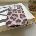 Custodia per telefono in PU con stampa leopardata e texture effetto pelle., For iPhone 17 Pro Max, For iPhone 17 Pro, For iPhone 17, For iPhone 16 Pro Max, For iPhone 16 Pro, For iPhone 16 Plus, For iPhone 16, For iPhone 15 Pro Max