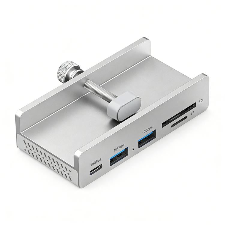 Hub docking station 7 porte USB Type-C 3.2 con morsetto