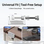 Hub docking station 7 porte USB Type-C 3.2 con morsetto