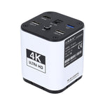 Telecamera per microscopio industriale TAIDA TD-4KAF con rilevamento dei bordi CCD a 60 fps e risoluzione 4K, EU Plug, UK Plug, US Plug