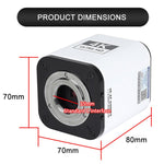 Telecamera per microscopio industriale TAIDA TD-4KAF con rilevamento dei bordi CCD a 60 fps e risoluzione 4K, EU Plug, UK Plug, US Plug