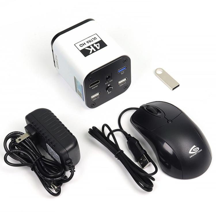 Telecamera per microscopio industriale TAIDA TD-4KAF con rilevamento dei bordi CCD a 60 fps e risoluzione 4K, EU Plug, UK Plug, US Plug