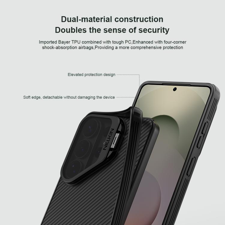 NILLKIN Black Mirror Prop Transparent CamShield Magnetic Case, For Samsung Galaxy S26 Ultra 5G