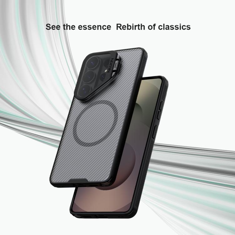 NILLKIN Black Mirror Prop Transparent CamShield Magnetic Case, For Samsung Galaxy S26 Ultra 5G