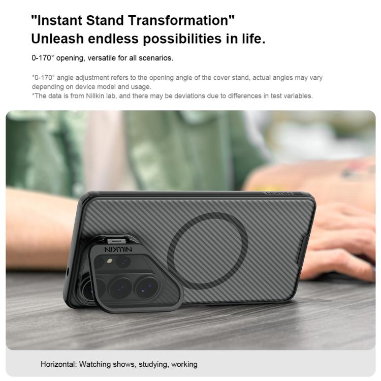 NILLKIN Black Mirror Prop Transparent CamShield Magnetic Case, For Samsung Galaxy S26 Ultra 5G