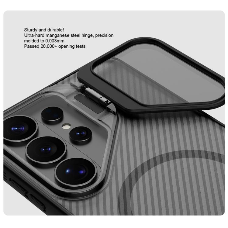 NILLKIN Black Mirror Prop Transparent CamShield Magnetic Case, For Samsung Galaxy S26 Ultra 5G
