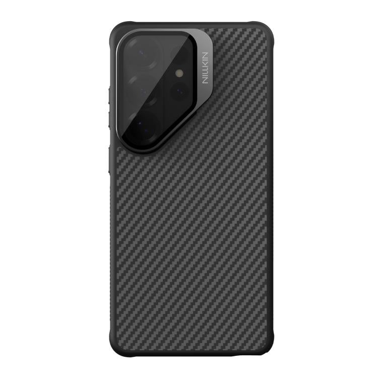 NILLKIN Custodia magnetica per telefono CamShield in CarboProp nero traslucido, For Samsung Galaxy S26 Ultra 5G, For Samsung Galaxy S25 Ultra 5G