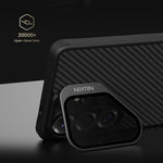 NILLKIN Custodia magnetica per telefono CamShield in CarboProp nero traslucido, For Samsung Galaxy S26 Ultra 5G, For Samsung Galaxy S25 Ultra 5G