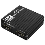H12 8K 60Hz 1 In 2 Out Ultra HD HDMI Video Splitter, H12
