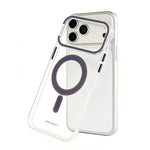 Custodia magnetica trasparente autoriparante IMD per telefono CICI-CITY, For iPhone 17 Pro Max, For iPhone 17 Pro