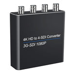 NK-814 4K HDMI Input to 4-SDI Output Converter, 4-SDI