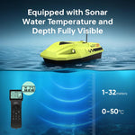D50E Barca da pesca intelligente ad alta velocità con telecomando GPS e sensore sonar., EU Plug, US Plug, UK Plug