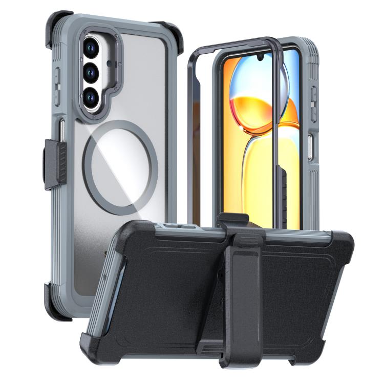 Custodia magnetica per telefono in acrilico a copertura totale con clip posteriore., For Samsung Galaxy A56 5G, For Samsung Galaxy A26 5G, For Samsung Galaxy A36 5G