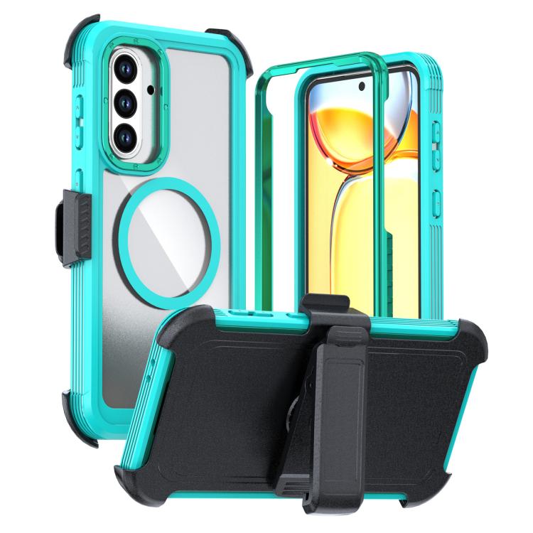 Custodia magnetica per telefono in acrilico a copertura totale con clip posteriore., For Samsung Galaxy A56 5G, For Samsung Galaxy A26 5G, For Samsung Galaxy A36 5G