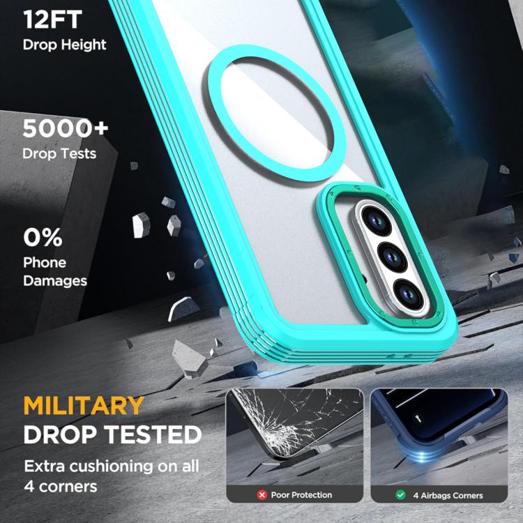 Custodia magnetica per telefono in acrilico a copertura totale con clip posteriore., For Samsung Galaxy A56 5G, For Samsung Galaxy A26 5G, For Samsung Galaxy A36 5G