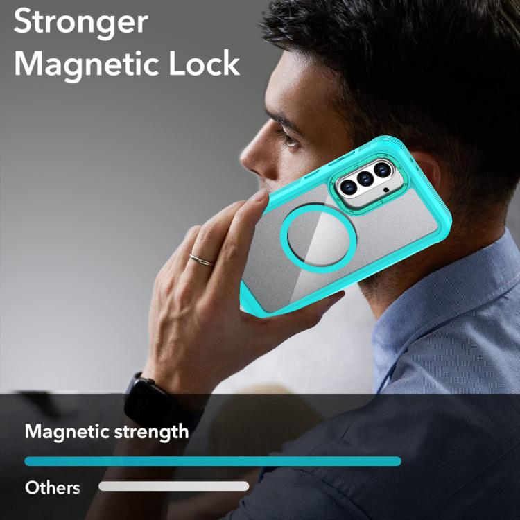 Custodia magnetica per telefono in acrilico a copertura totale con clip posteriore., For Samsung Galaxy A56 5G, For Samsung Galaxy A26 5G, For Samsung Galaxy A36 5G