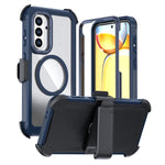 Custodia magnetica per telefono in acrilico a copertura totale con clip posteriore., For Samsung Galaxy A56 5G, For Samsung Galaxy A26 5G, For Samsung Galaxy A36 5G