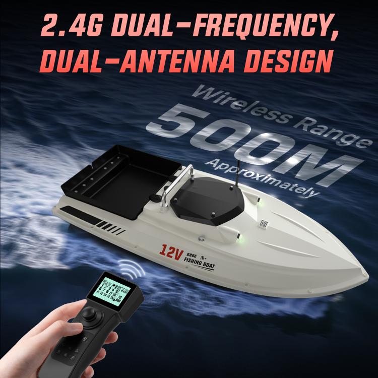 D80E Barca da pesca intelligente ad alta potenza con telecomando GPS e sensore sonar., EU Plug, US Plug, UK Plug