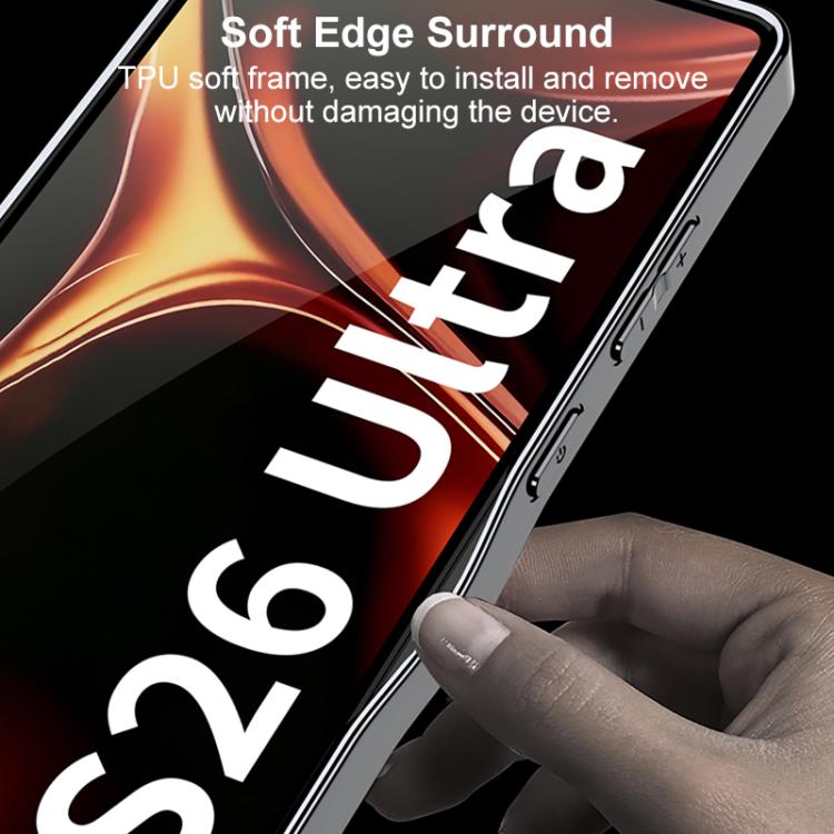 Custodia per telefono GKK in ecopelle galvanizzata con blocchi di colore., For Samsung Galaxy S26 Ultra 5G
