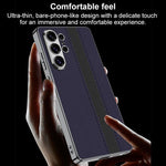 Custodia per telefono GKK in ecopelle galvanizzata con blocchi di colore., For Samsung Galaxy S26 Ultra 5G