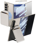 Custodia per telefono GKK ultra sottile con magnete integrato e porta carte inclinato, For Samsung Galaxy Z TriFold