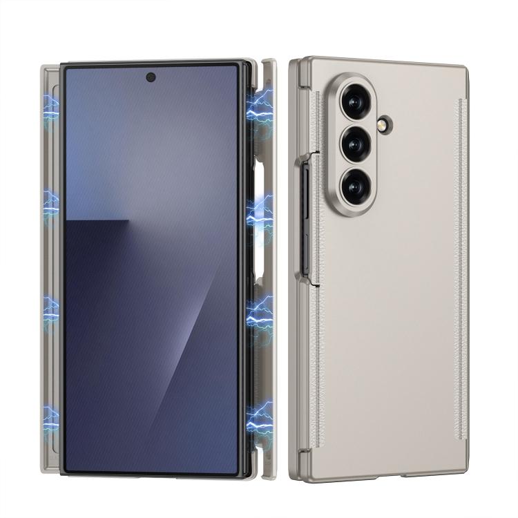 Custodia per telefono pieghevole a copertura totale con doppia cerniera magnetica GKK, For Samsung Galaxy Z TriFold