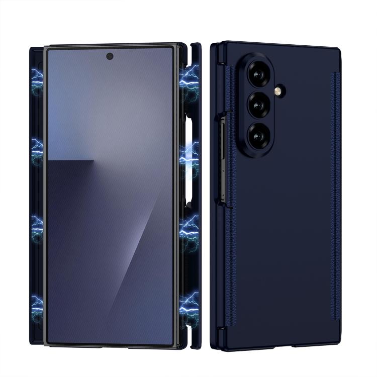 Custodia per telefono pieghevole a copertura totale con doppia cerniera magnetica GKK, For Samsung Galaxy Z TriFold
