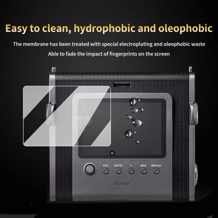 2 pellicole in vetro temperato HD antigraffio e anti-impronta, For FUJIFILM instax WIDE Evo, For FUJIFILM instax mini Evo
