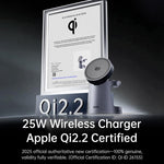 Caricabatterie wireless magnetico 3 in 1 ROCK W56 con Qi2.2 25W, W56
