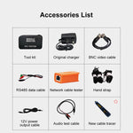 Tester integrato per sistemi di videosorveglianza coassiale simulato IPC-5100CPlus Network Engineering Treasure, US Plug, EU Plug, UK Plug, AU Plug