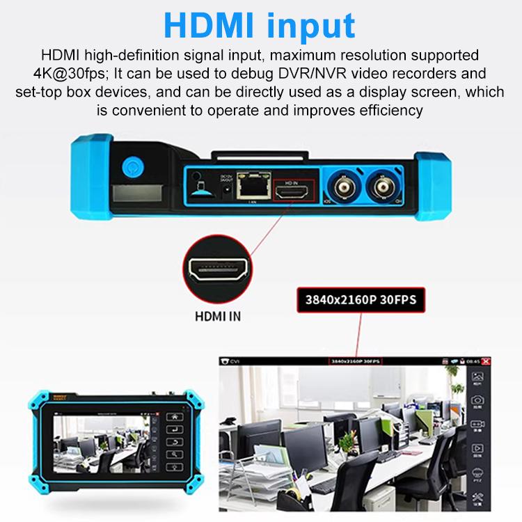 Tester di simulazione per videosorveglianza di rete coassiale 4K IPC-5100 Plus, US Plug, EU Plug, UK Plug, AU Plug