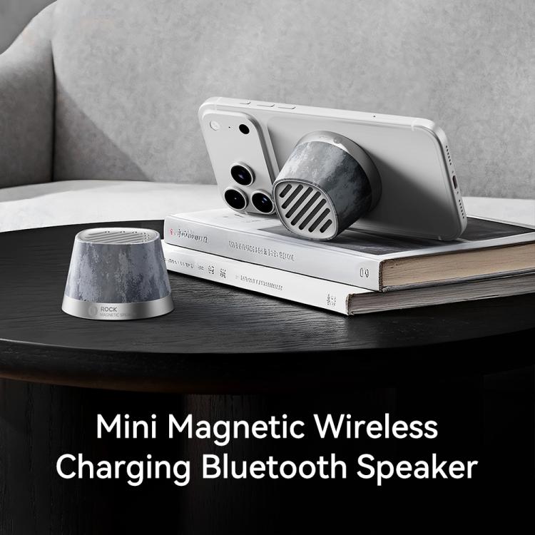 Altoparlante Bluetooth ROCK K13 Pro Mini con ricarica wireless magnetica